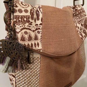 Sakroots Foldover Crossbody Bag